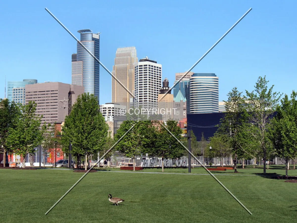 Partial skyline from Gold Medal Park