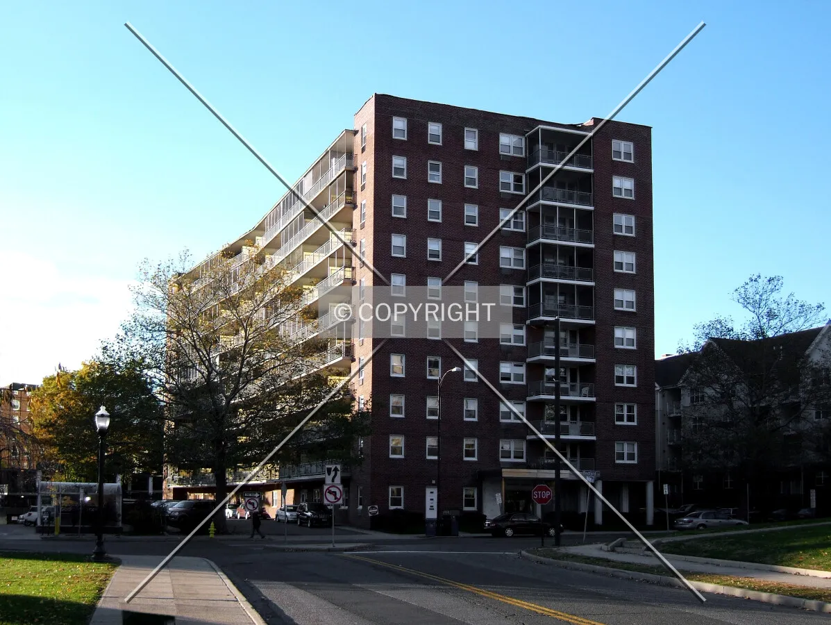 View from the southeast