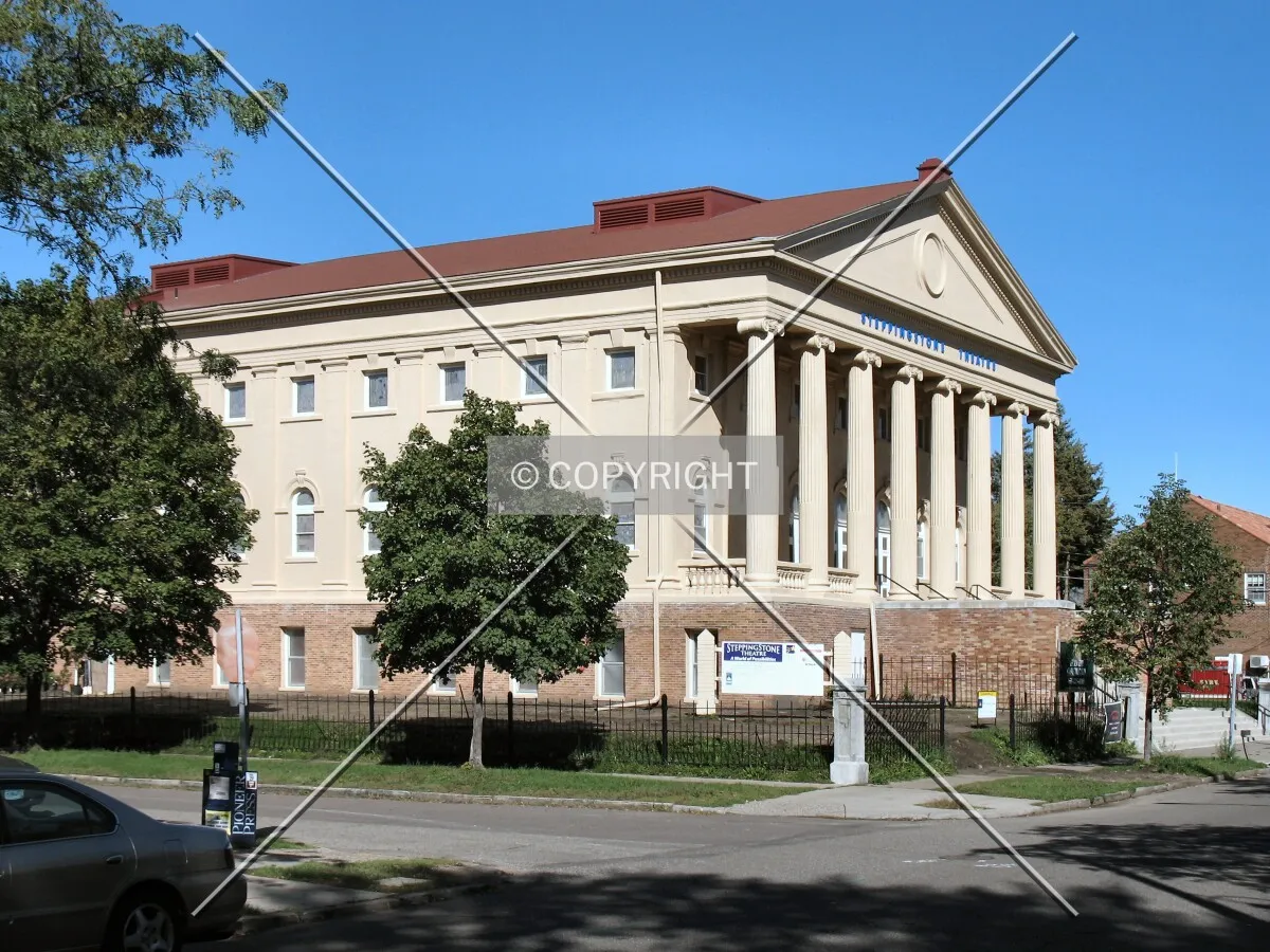 View to the northwest across North Victoria Street