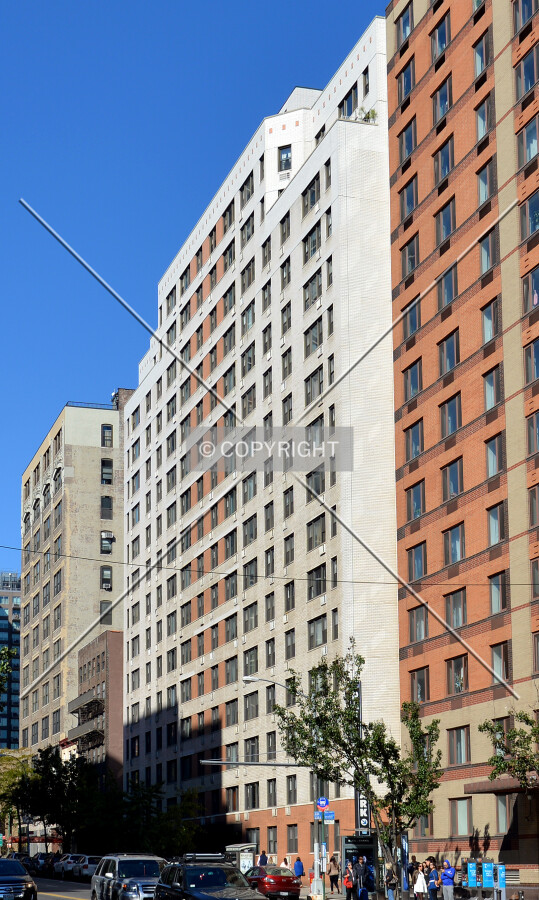 View from the southeast on 34th Street