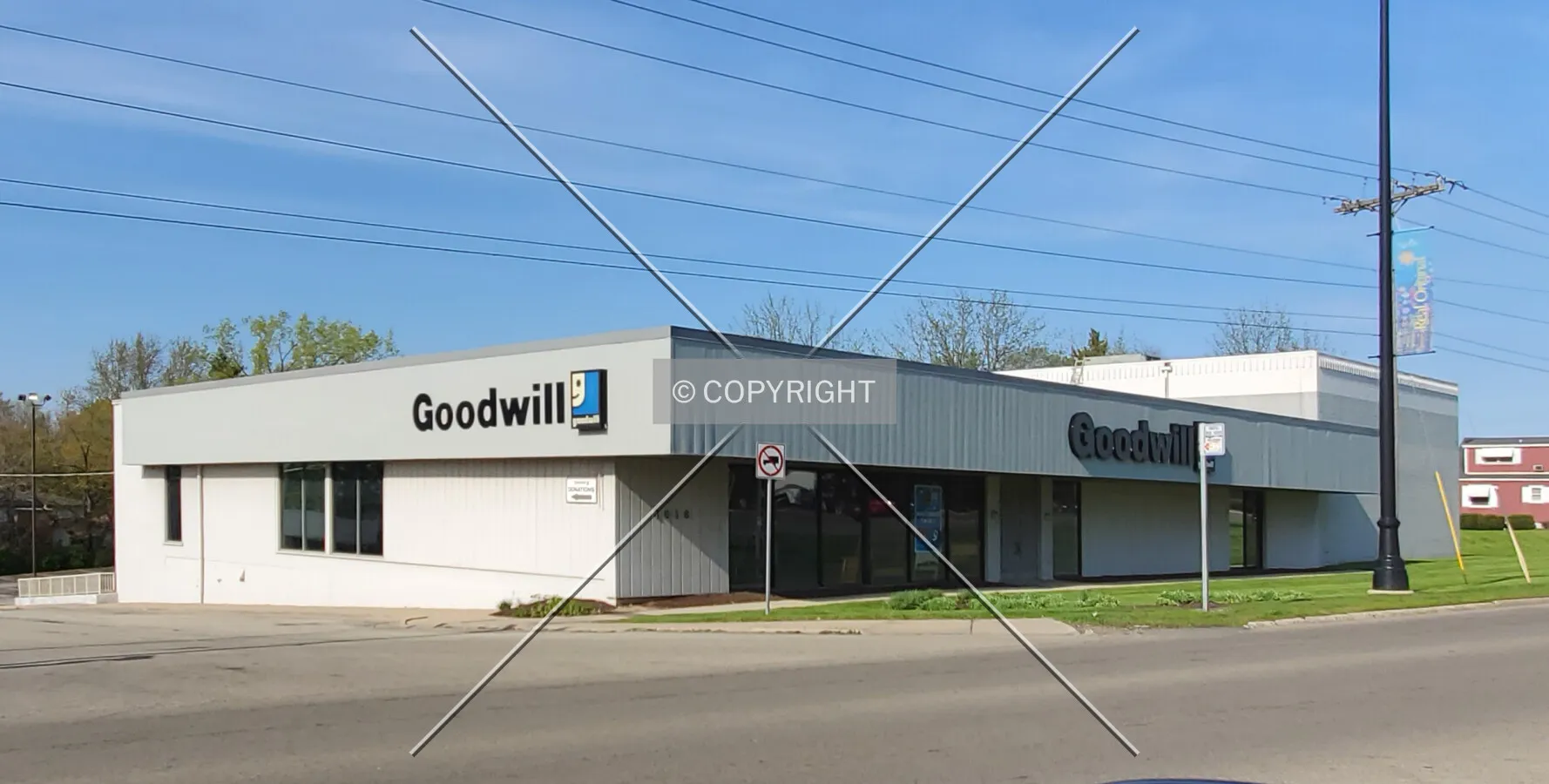 Southwest view; May 9, 2020