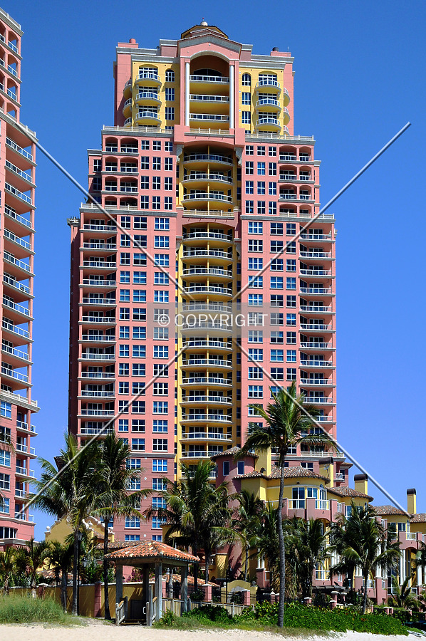 View from the southeast along the beach