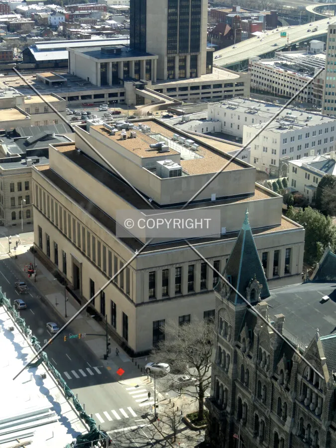 From City Hall to the northeast