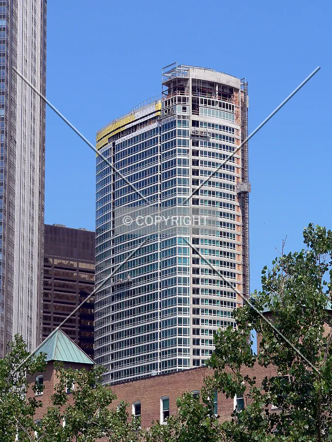 View to the northwest from Lake Shore Drive