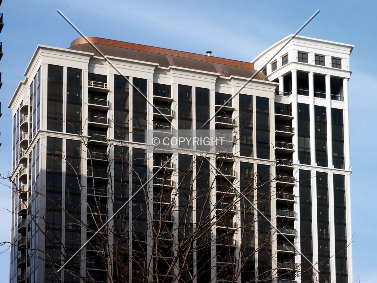 Upper floors seen from 14th Street