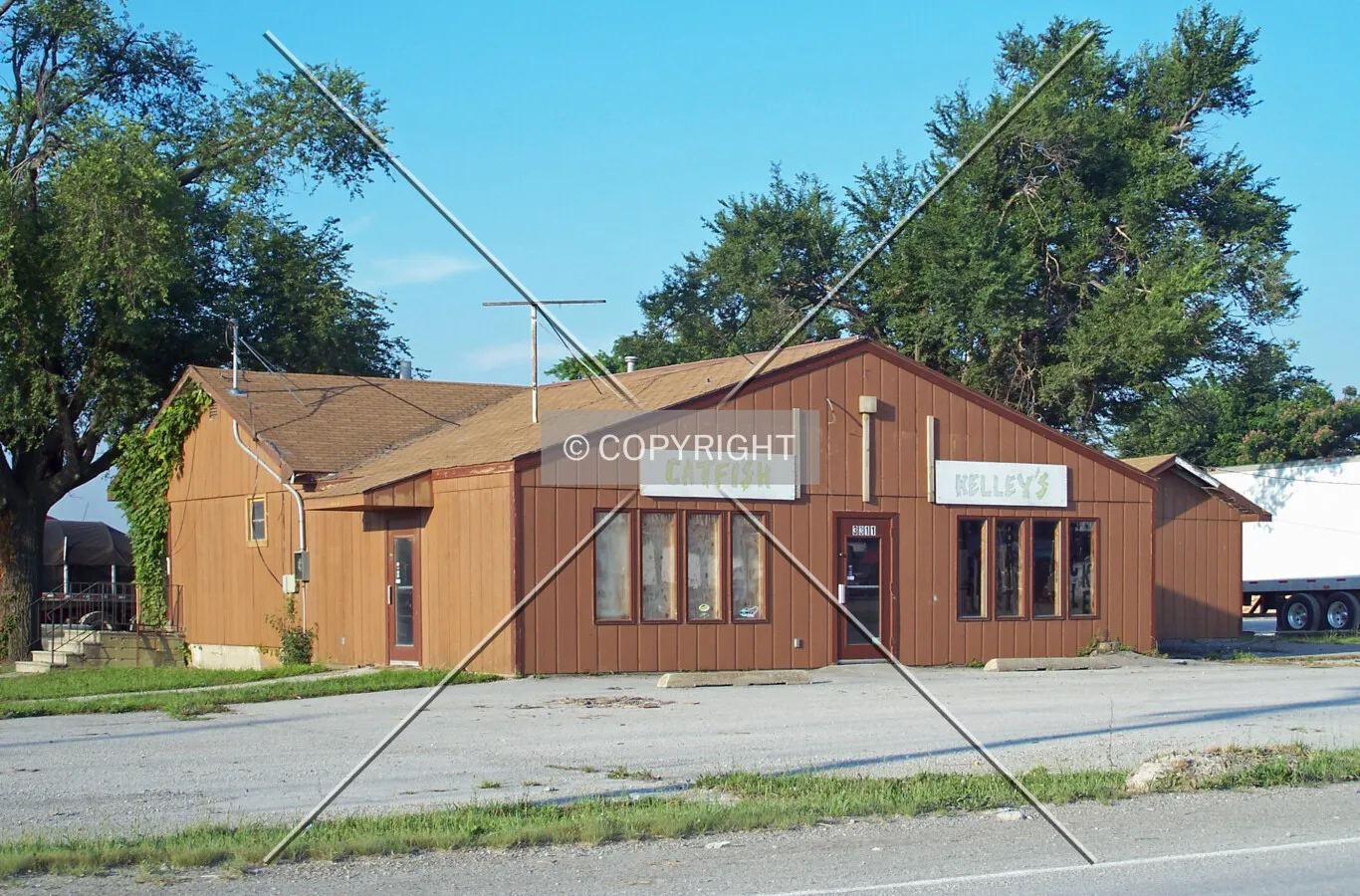 View from the northeast