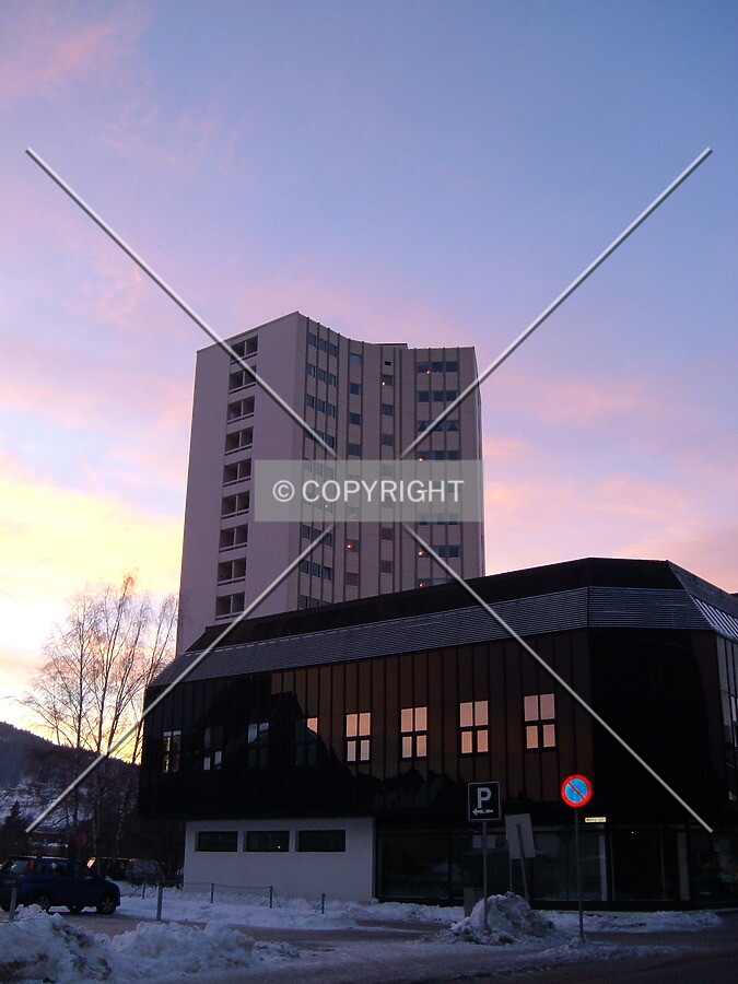 Evening view from Tordenskioldsgata