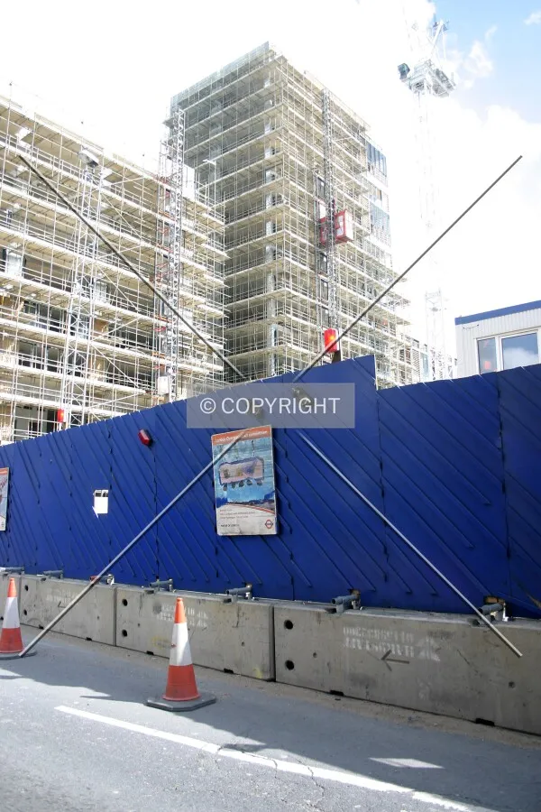 View southeast from Dalston Lane