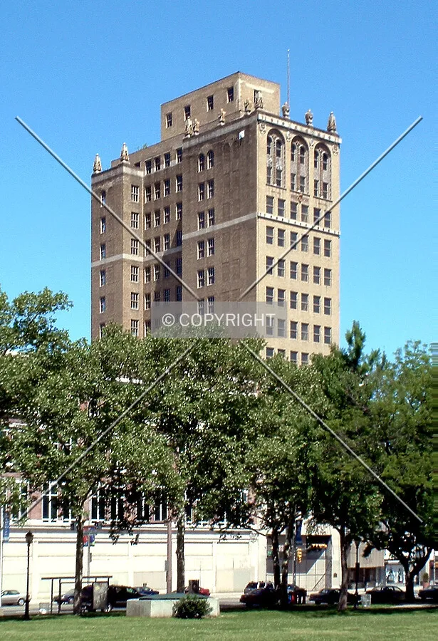View from the southeast across Military Park