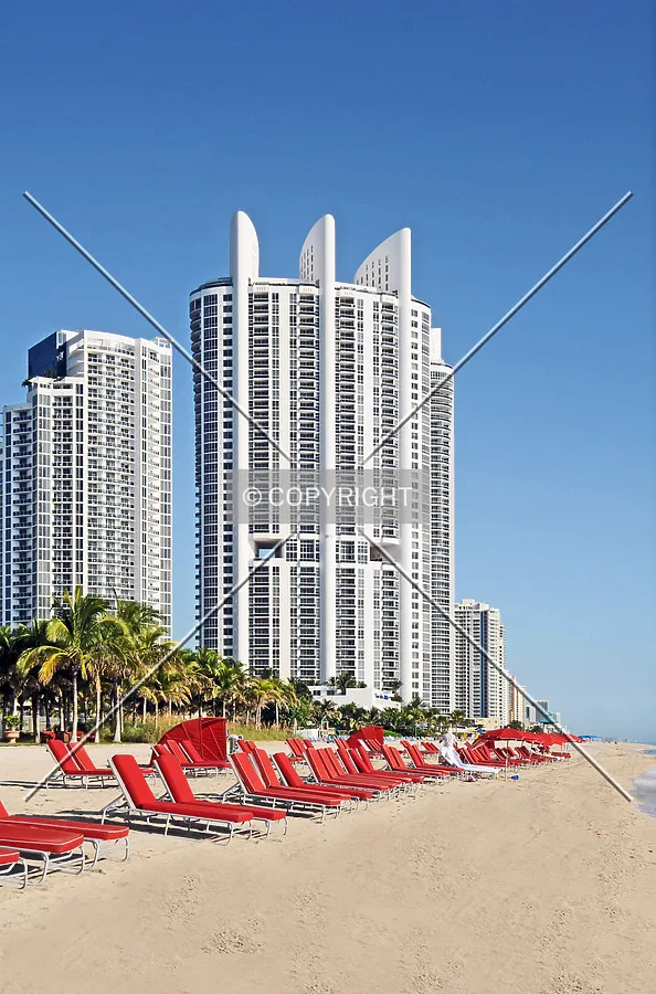 View from the south along the beach
