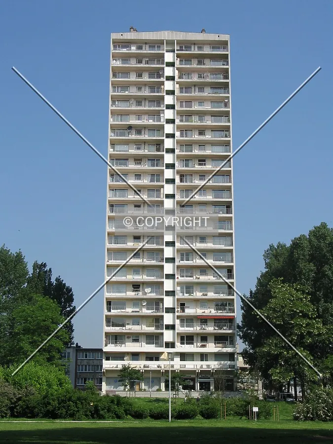 View from the southeast