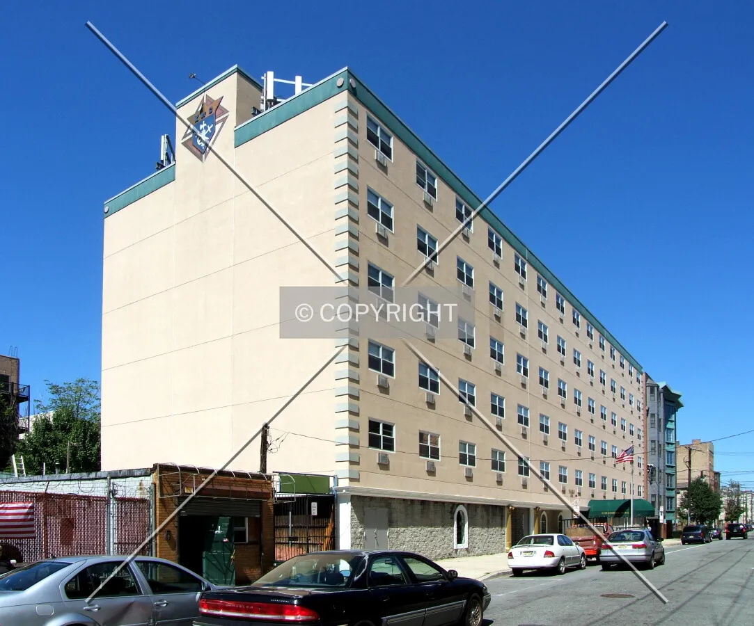 View from the south along Madison Street