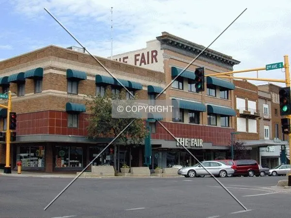 The former Fair Store on Main Street