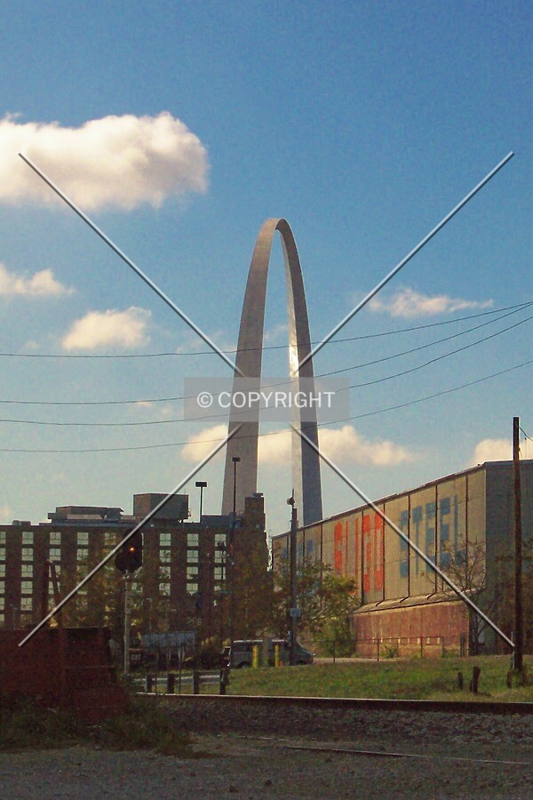 Distant view from the north; October 8, 2005