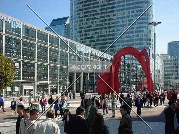 View over the Place de la Défense