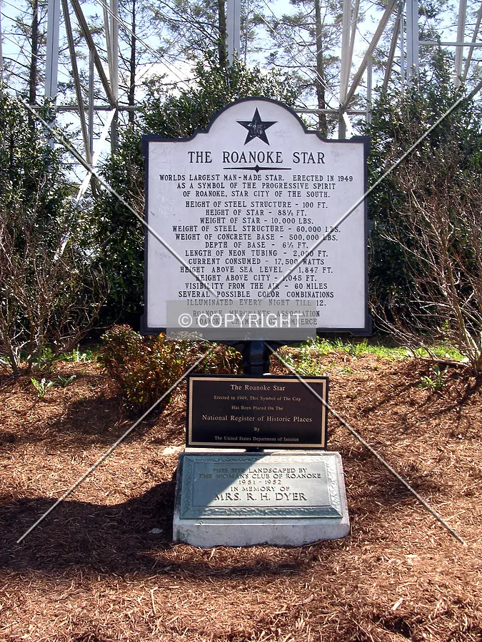 On-site historic marker