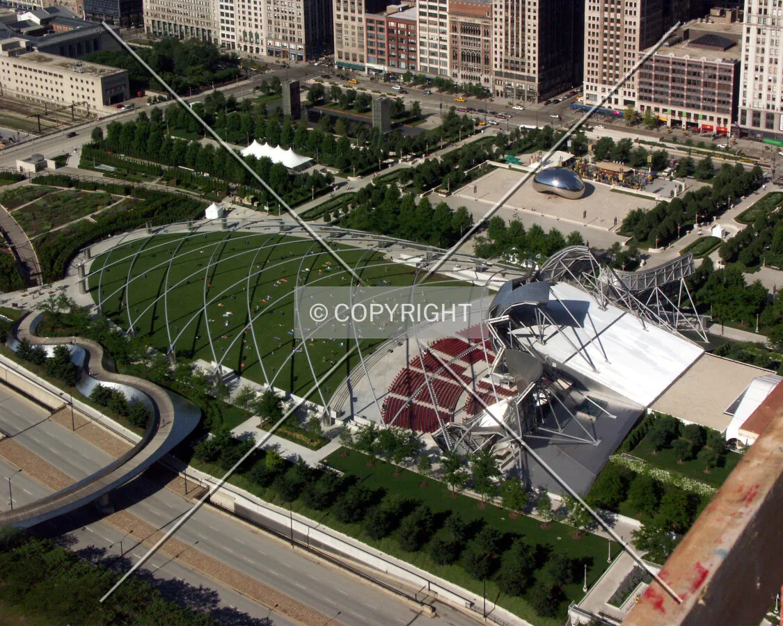 Millennium Park from 340 on the Park