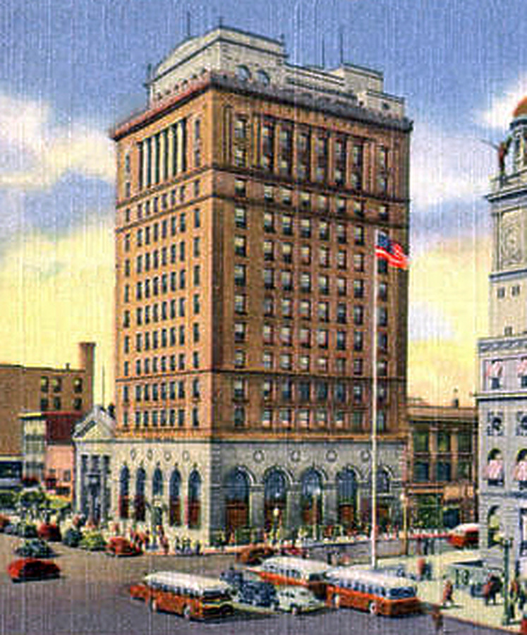 Vintage view from the northeast