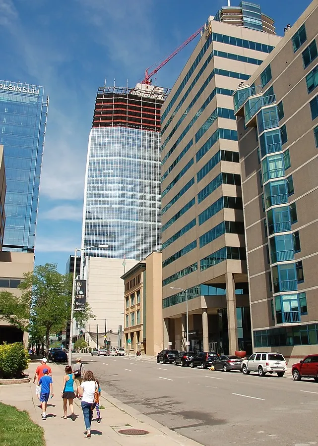 View from the southwest