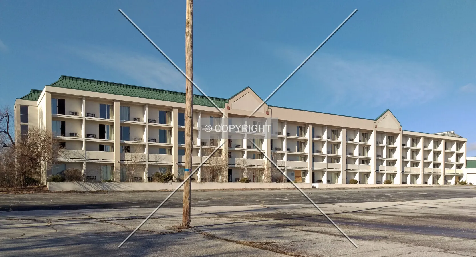 View from the southeast; January 16, 2016