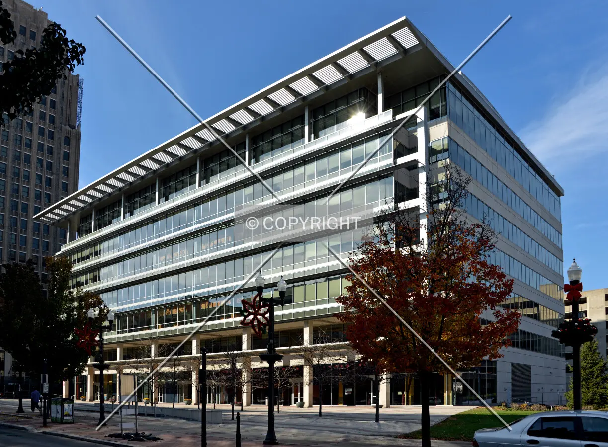 View from the southeast on Hamilton Street