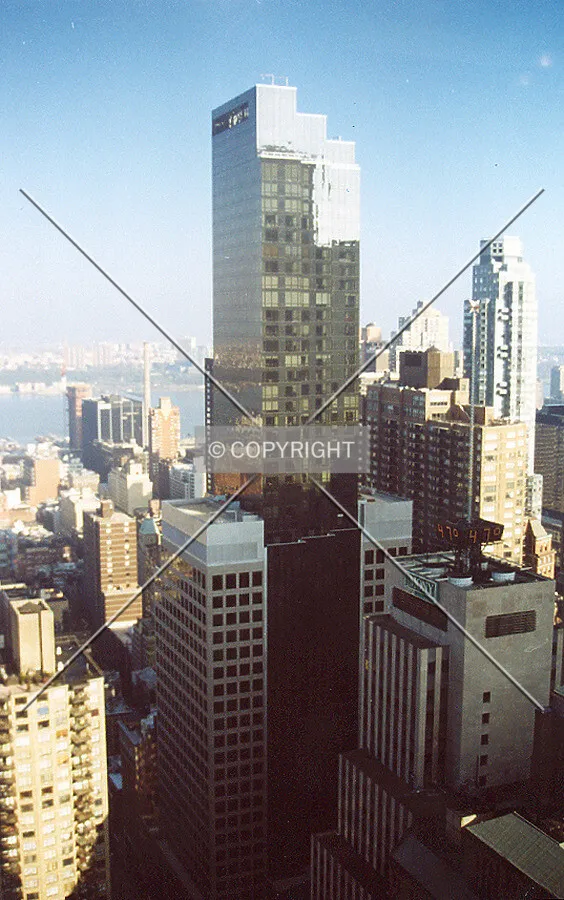 View from 54th floor of Rihga Royal Hotel
