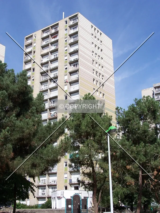 Angle sud-ouest vu depuis les Jardins de Spolette