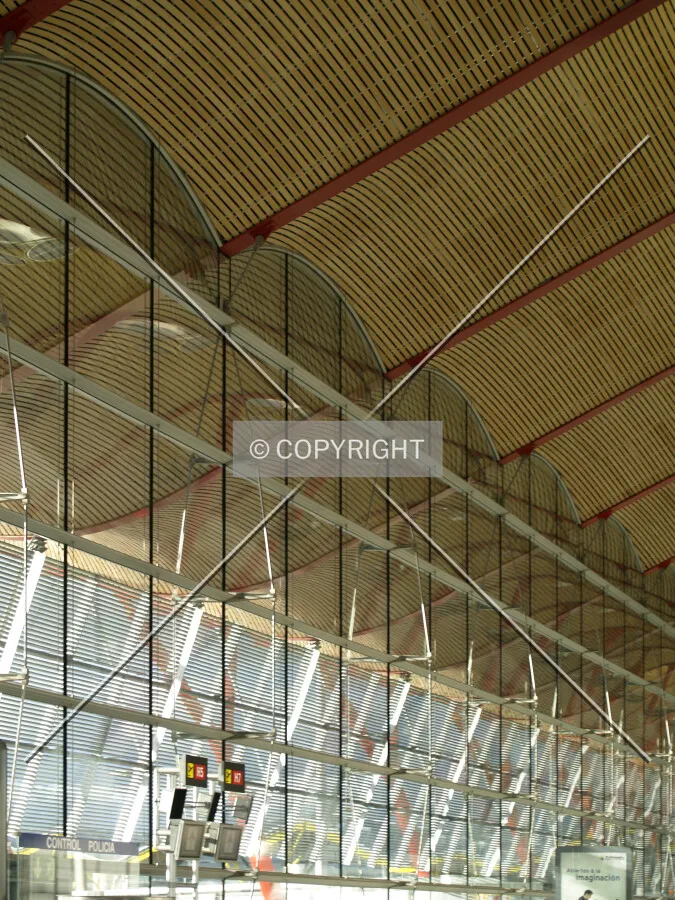East side glass wall