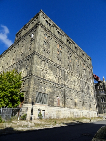 Eastern facade from North 10th Street