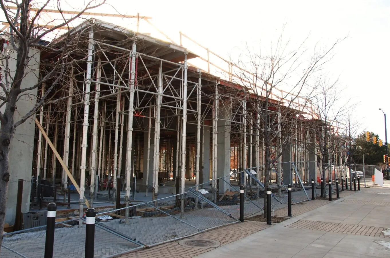 View to the southwest