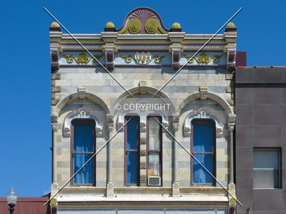 2nd floor and cornice detail