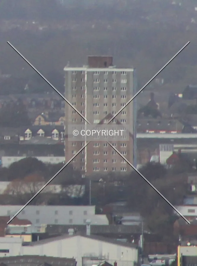 South view from Liverpool's cathedrale.