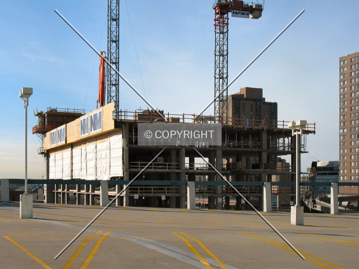 Beginning to rise above the Leamington Ramp