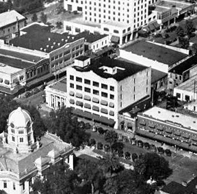 Vintage view from the southeast
