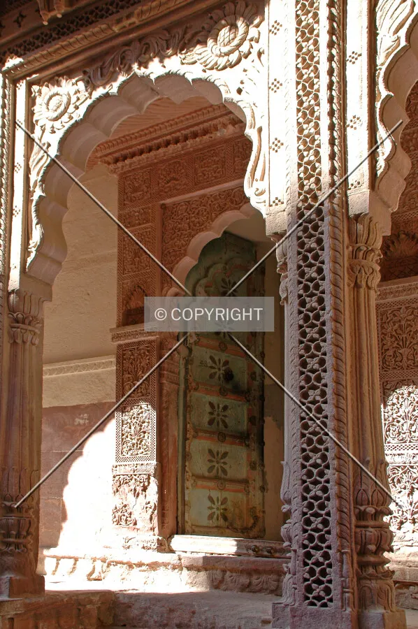 Arch and doorway detail