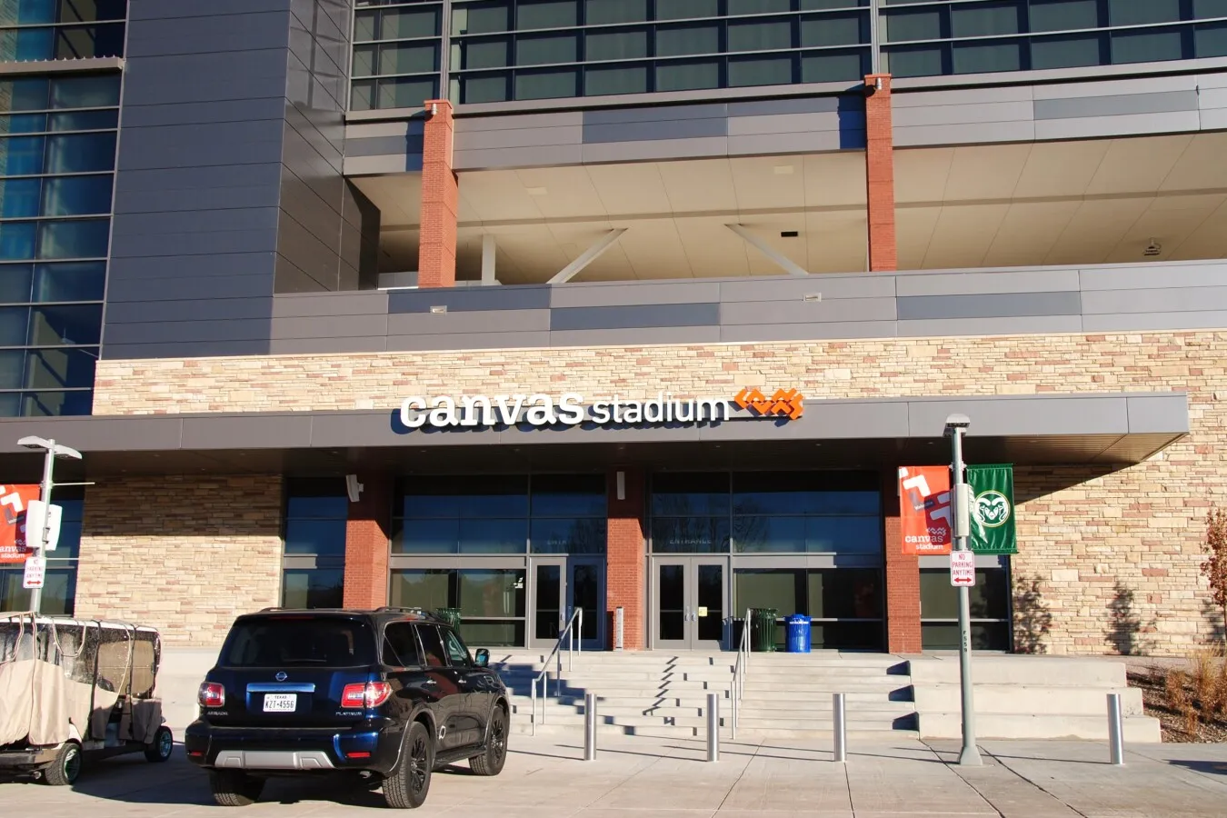 West entrance