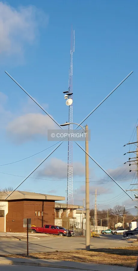 Southeast view; December 25, 2020