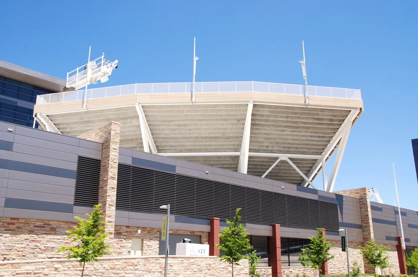 View from the southwest