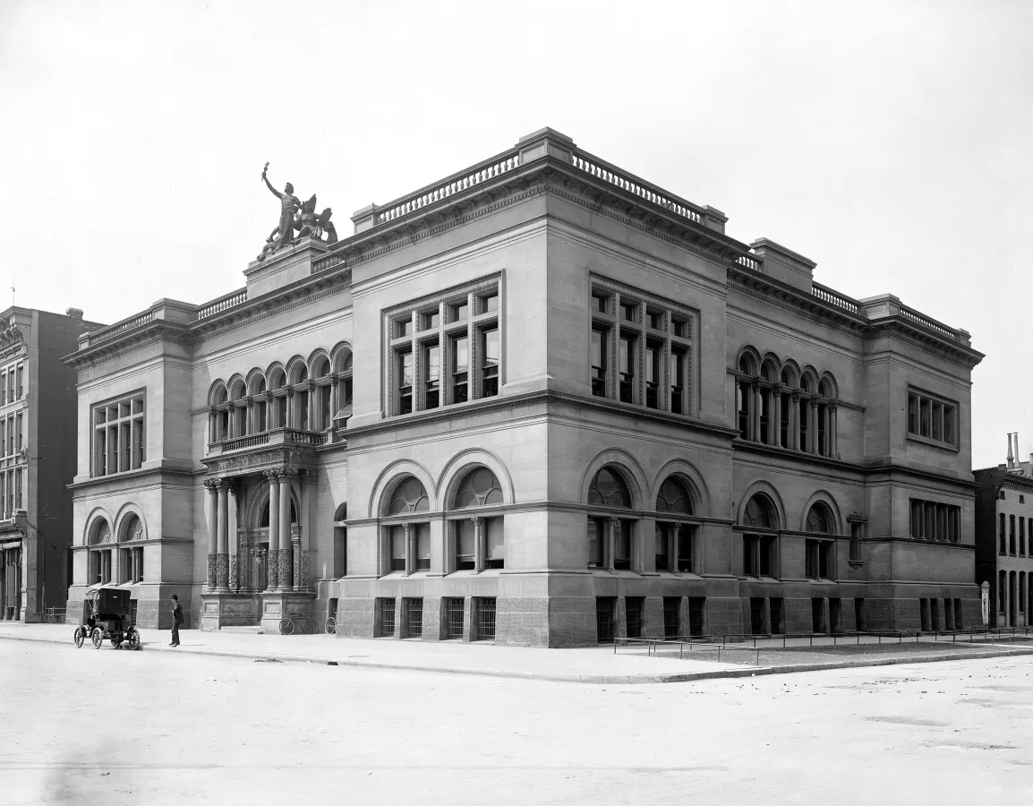 View from the northeast