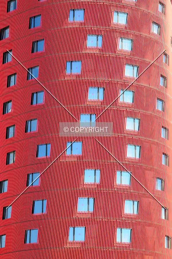 Hotel Porta Fira, designed by architect Toyo Ito