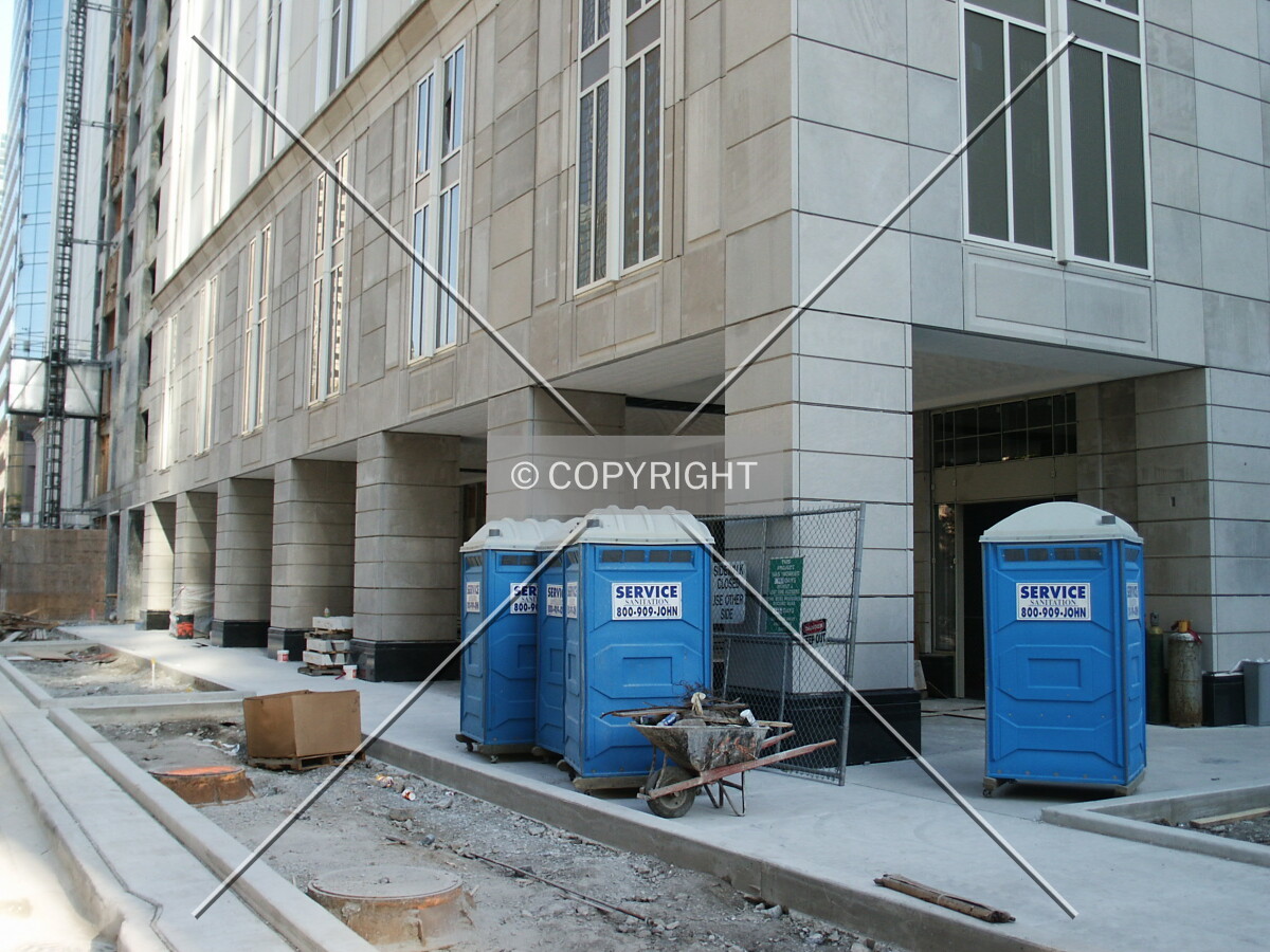 Northwest corner at street level