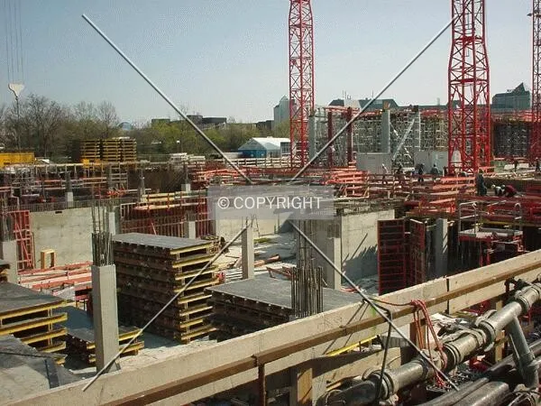 View over the site