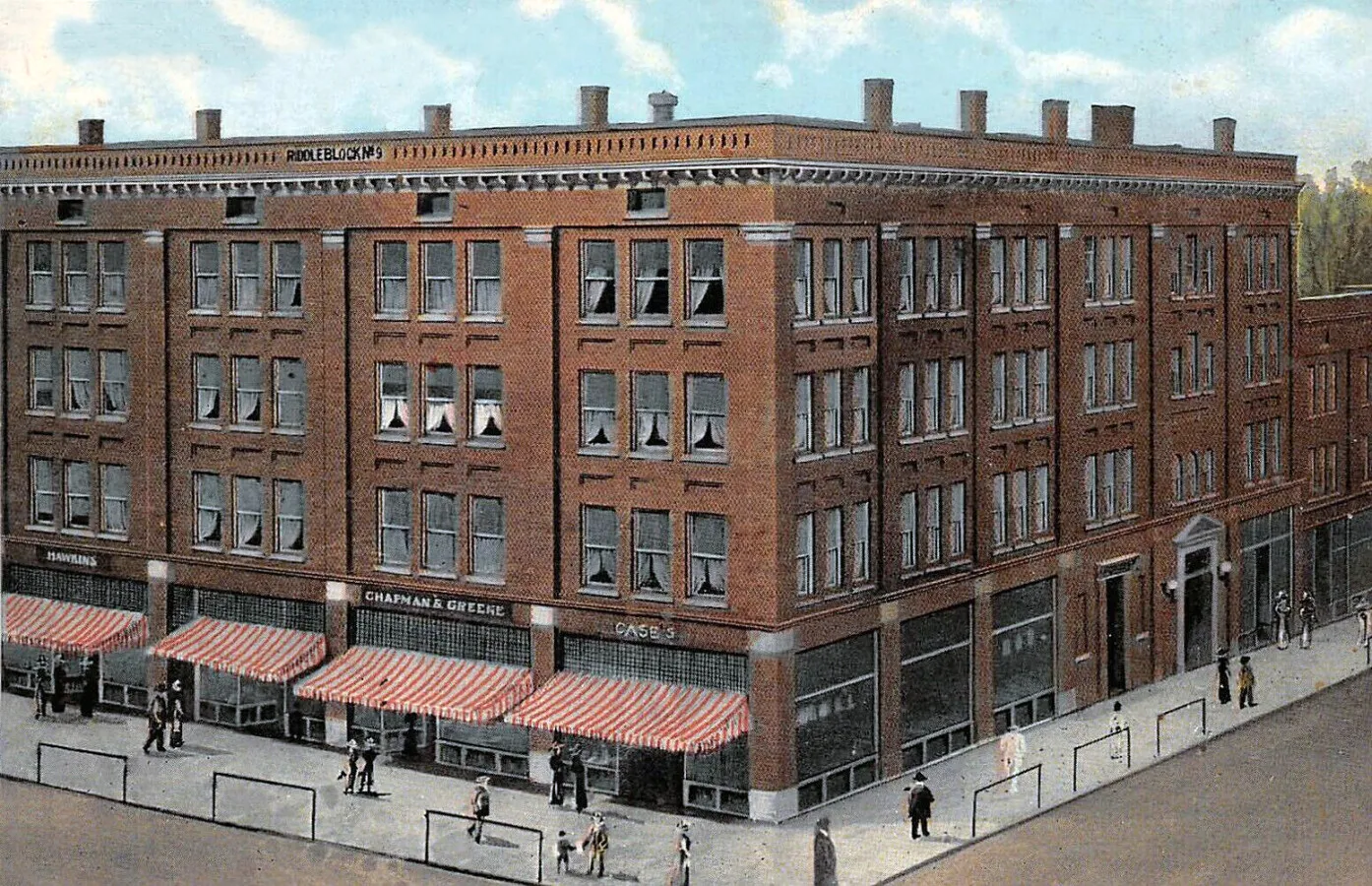 Vintage view from the southeast