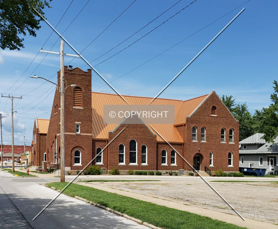 Southwest view; September 2, 2019