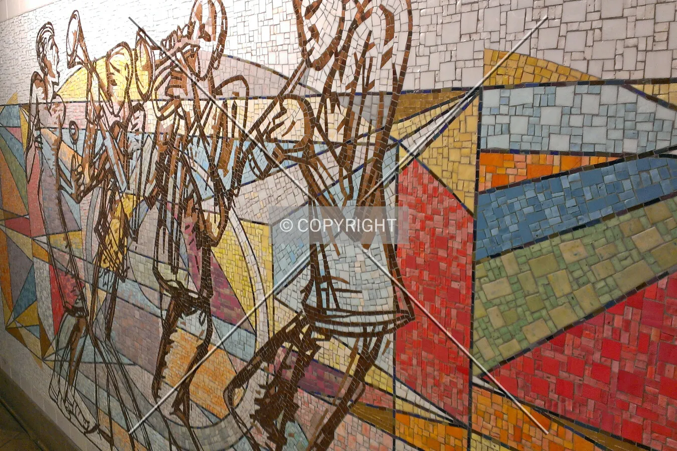 Artwork in the New York Subway