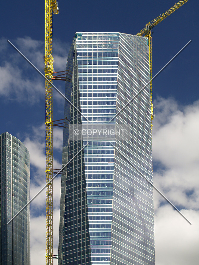 Top floors as seen from the southwest
