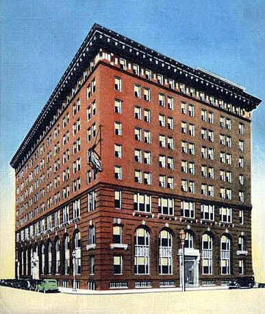 View from the southeast