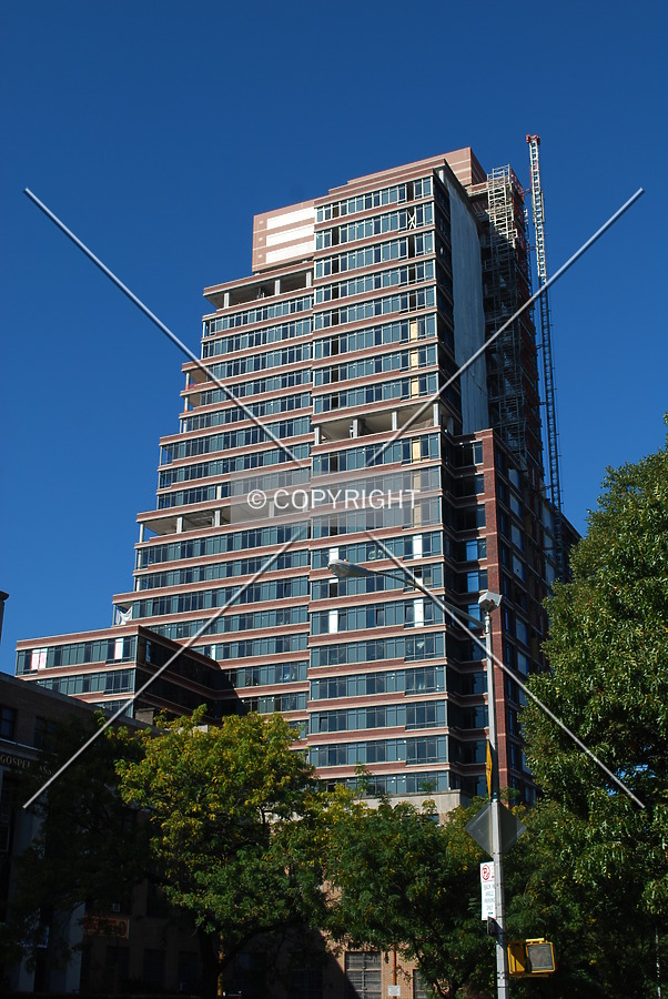 Viewed from the east