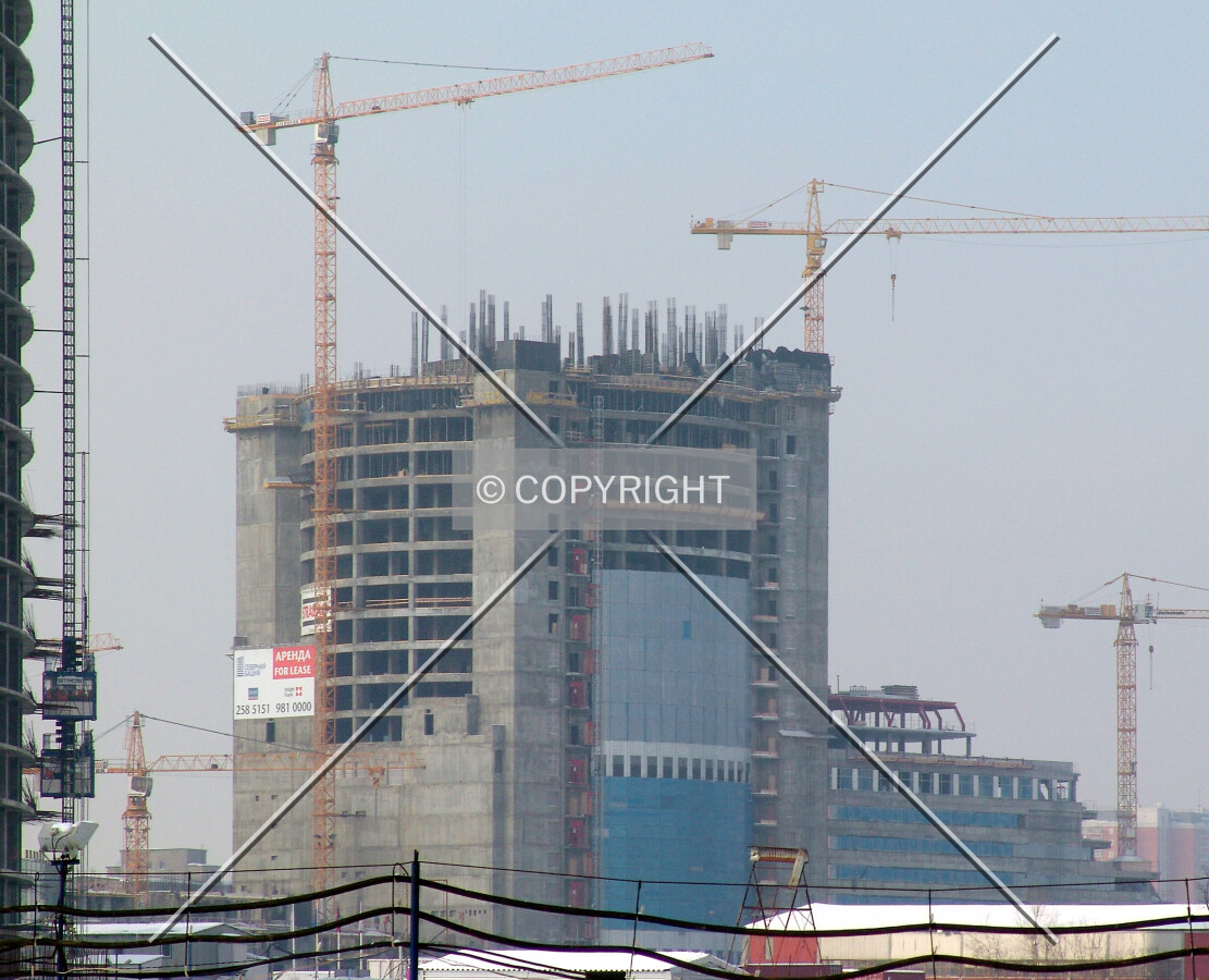 Distant view from Krasnopresnenskaya Embankment