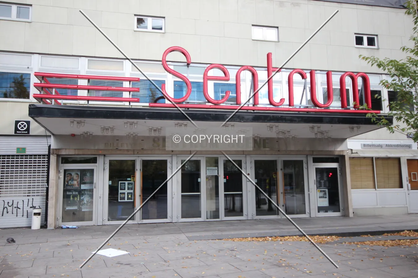 Concert hall entrance